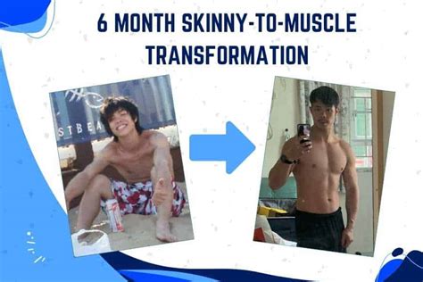 6 Month Skinny To Muscular Transformation (how I did it)